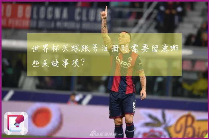 世界杯买球账号注册时需要留意哪些关键事项？